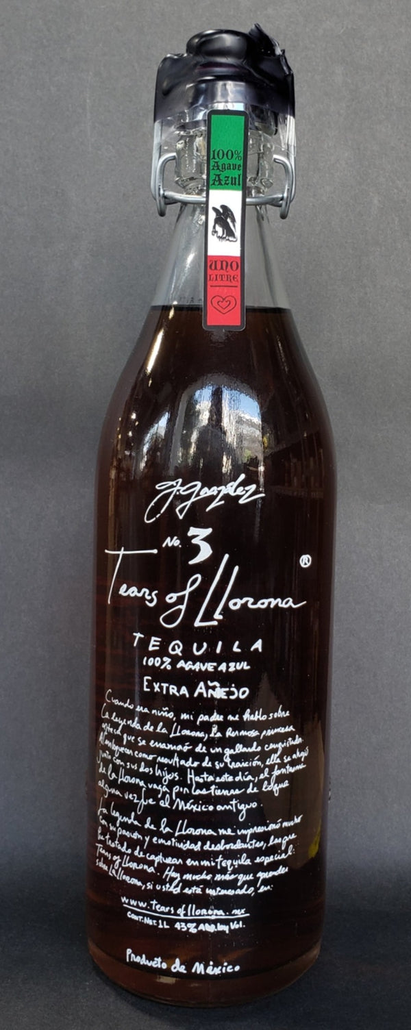 Tears of Llorena Extra Anejo Tequila