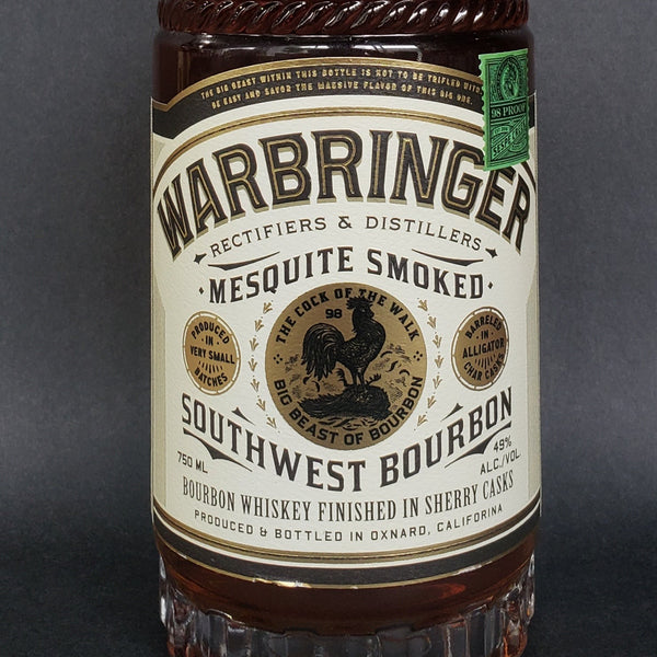 Warbringer Mesquite Smoked Bourbon