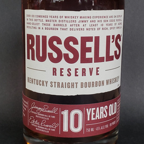 Russell's Reserve 10yr Straight Bourbon Whiskey