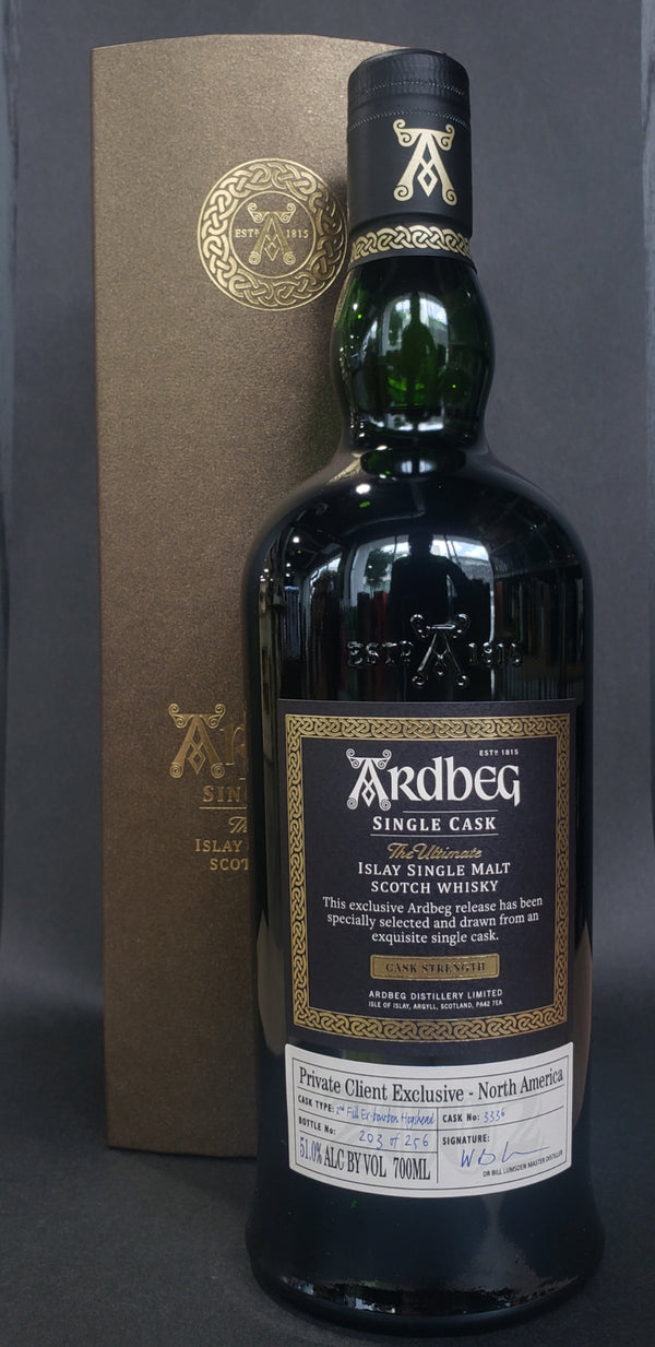 Ardbeg Single Cask The Ultimate Islay Single Malt Scotch Cask #3336